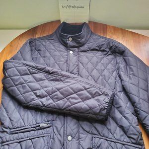 London Fog | Quilted Bomber Jacket | Size Medium M | Excellent Condition
